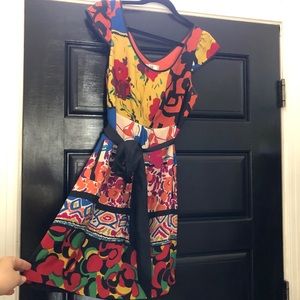 Anthropologie/ Moulinette Soeurs Silk Dress